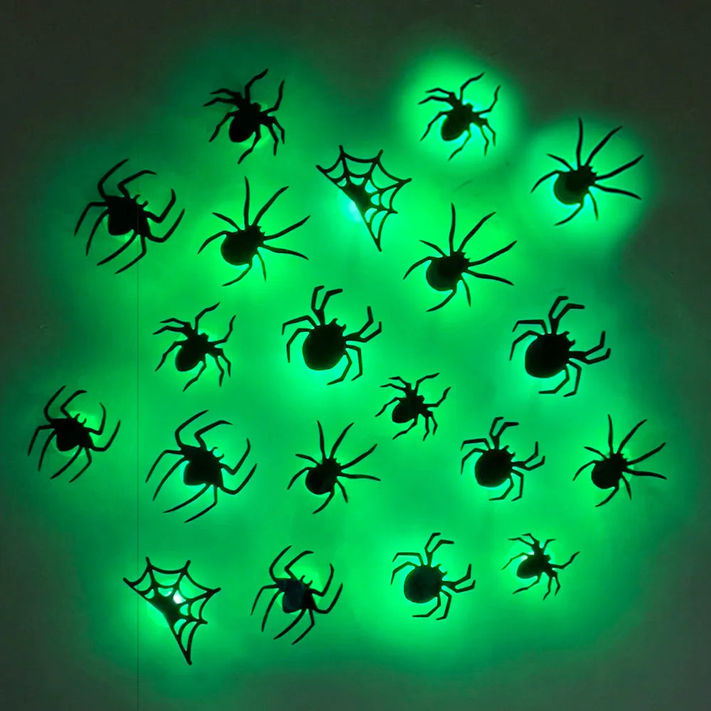 Led Spider Decor | 9pcs