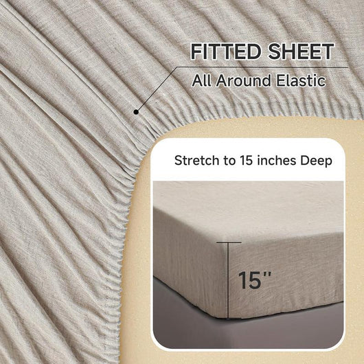 Linen bedset color options