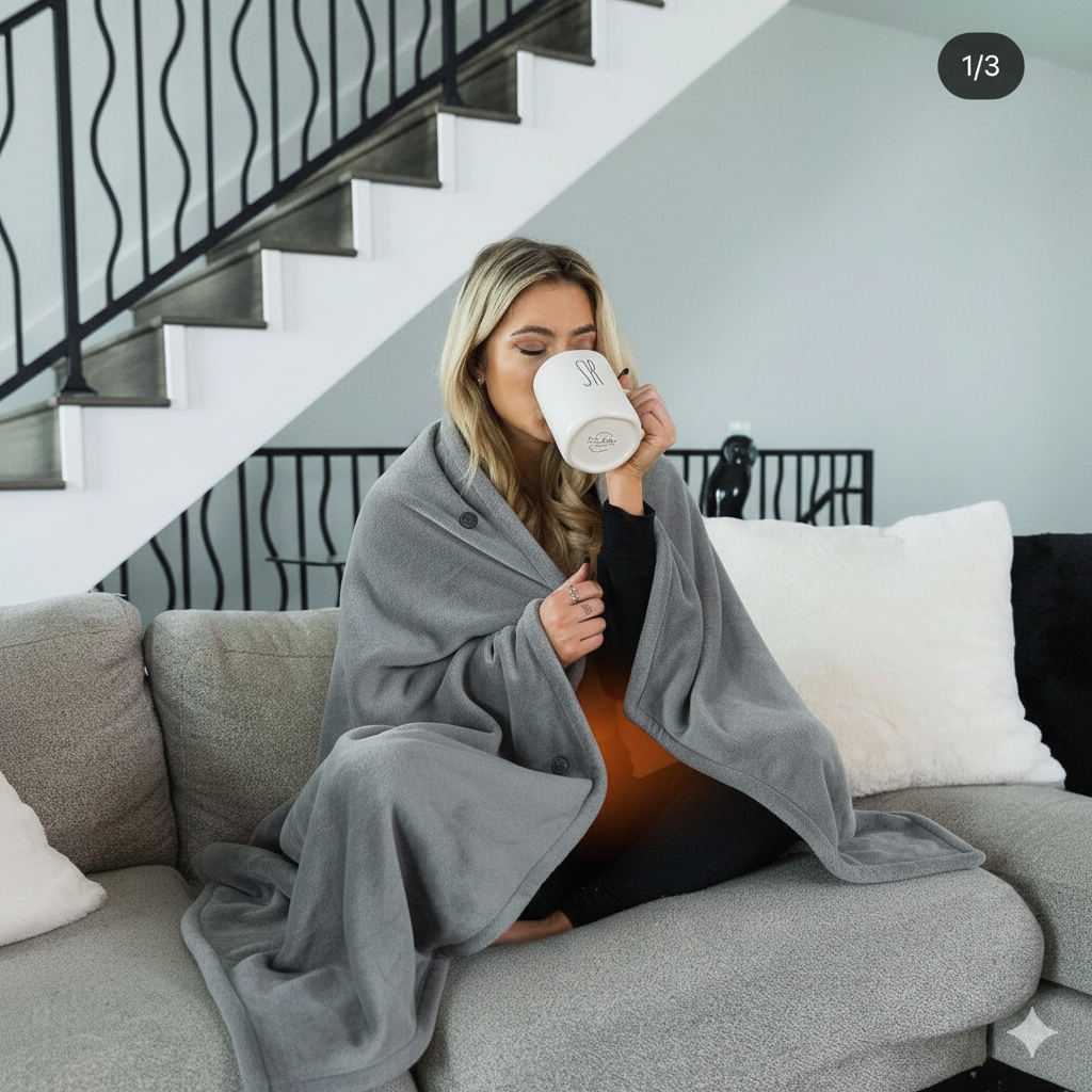 CozyWrap™ | Wireless Heated Shawl