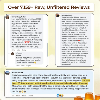 Raw unfiltered reviews