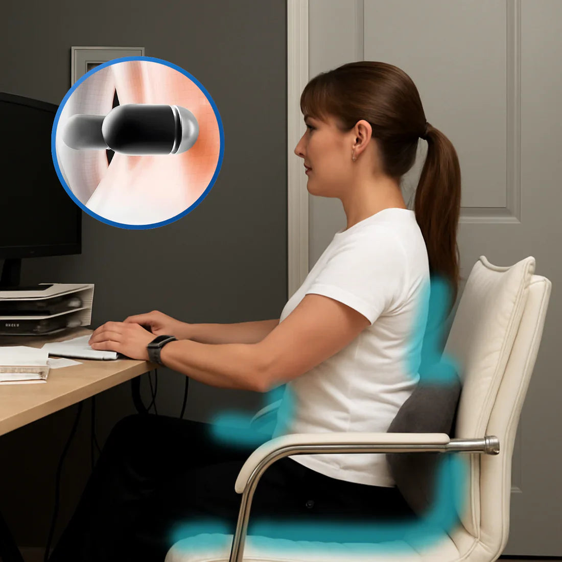 SpineRelief™ - Back Pain Relief Pillow