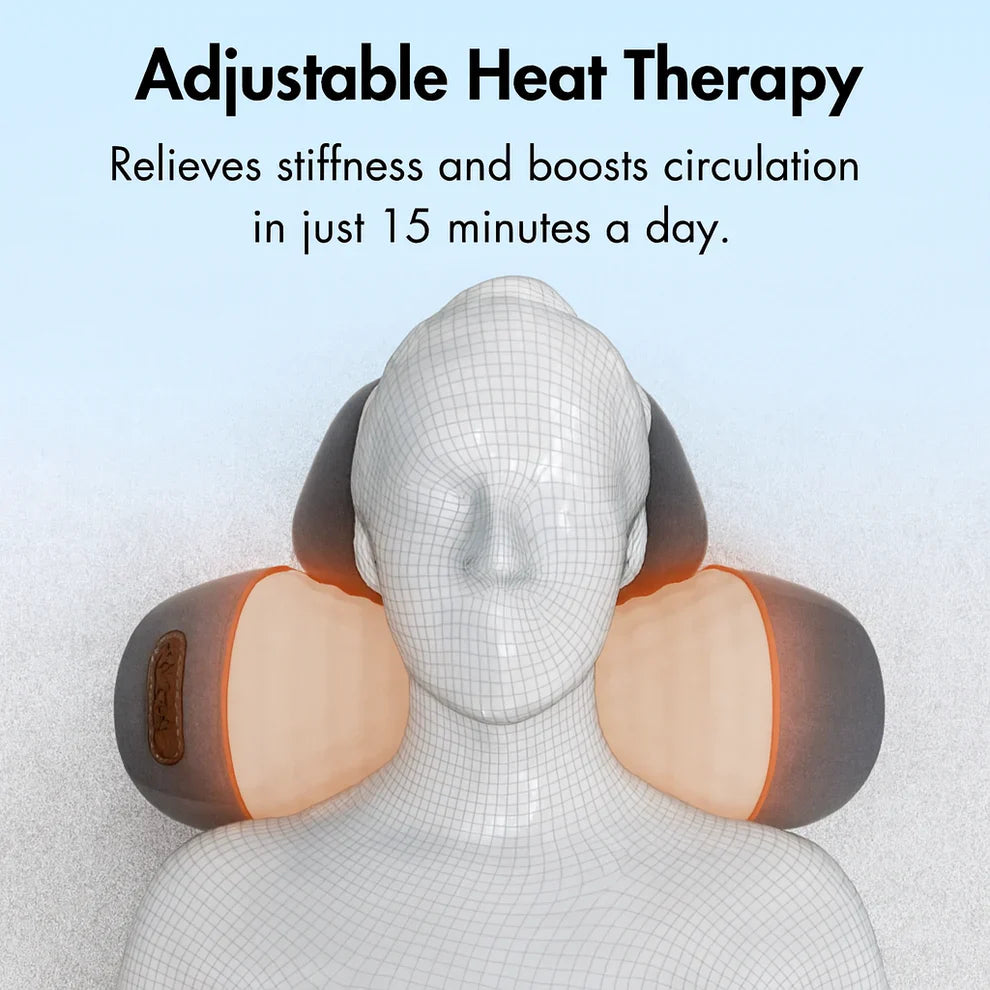 NeckRelief™ - 3 in 1 Neck Massage Pillow