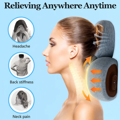NeckRelief™ - 3 in 1 Neck Massage Pillow